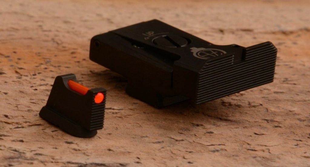 Adjustable Rear Sight Sets With Fiber Optics For Cz P C Gunspart