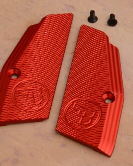 Aluminum Short Grips for CZ 75 SP -01 Shadow – Red