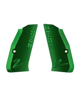 CZ Shadow 2 Compact Alu. Grips – Green