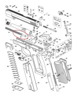 Recoil Spring Guide Rod | CZ 75 Tactical Sports