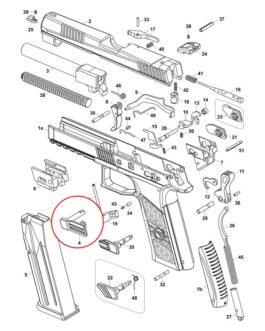 CZ P-07 Duty / CZ P-09 Slide Stop